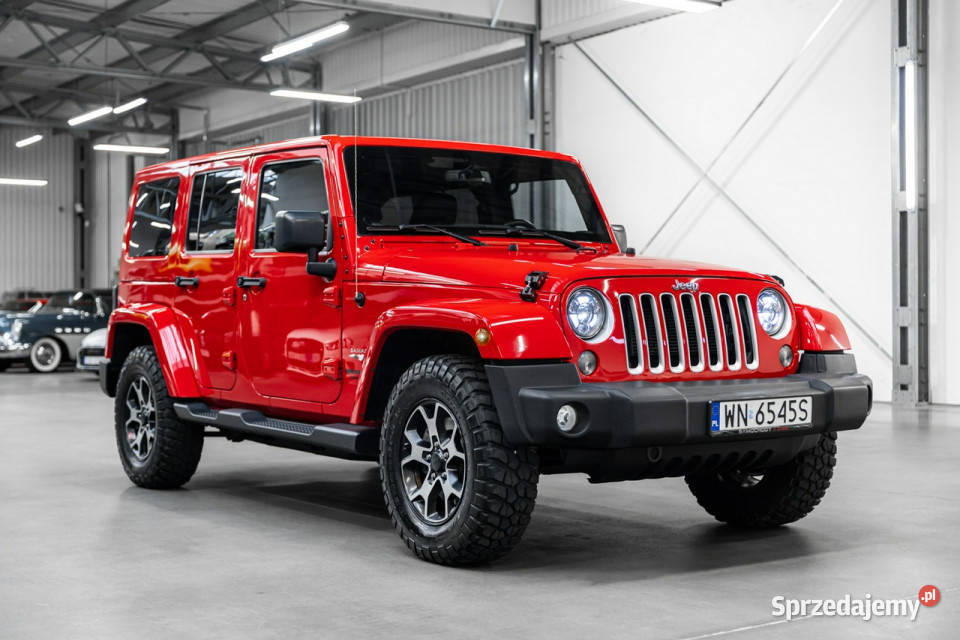 Jeep Wrangler Sahara Unlimited 286 Krajowy immobilizer