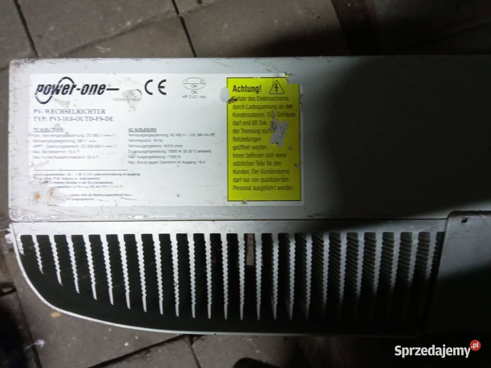 Falownik do fotowoltaiki 10 KW Aurora wielkopolskie Turek