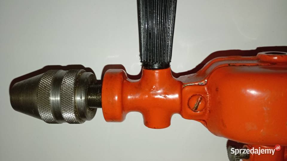 Wiertarka ręczna PWWe10 z prlu