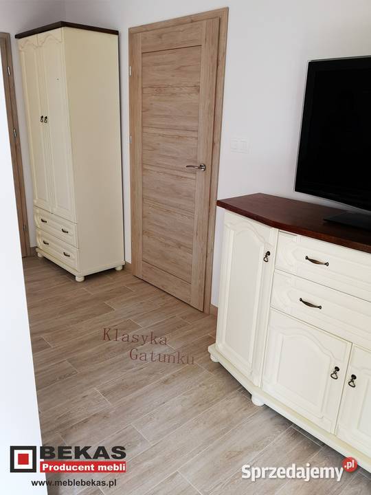 Stylowa Biblioteczka 90 Clasik Dąb Wanilia Ecru 90cm