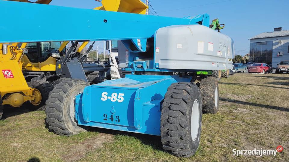 Genie S 85 zwyżka teleskopowa podnośnik 25 m Zaklików