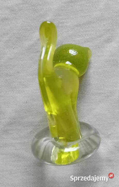 Szklana figurka Kotek w stylu Murano Koźminek