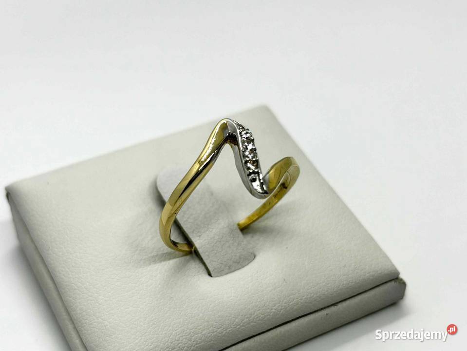Nowy Złoty Pierścionek pr 585 21g R19 złoto Elbląg