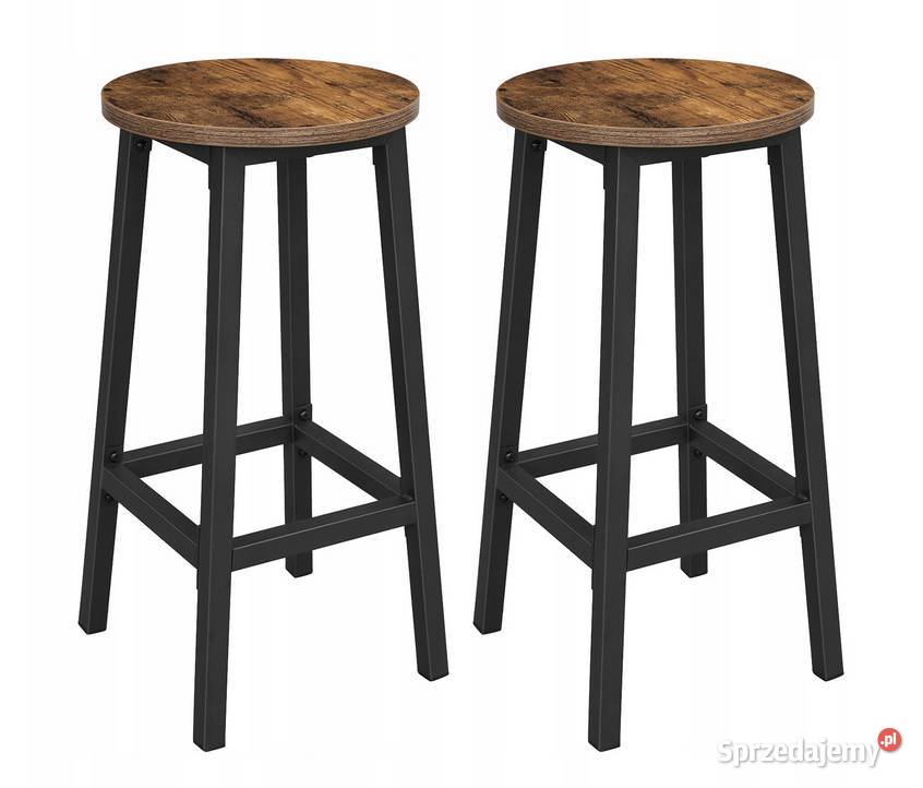 Taborety kuchenne wysoki hoker drewniany 2 Choroszcz sprzedam