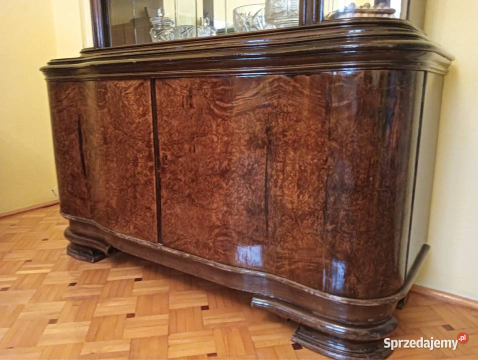Art Deco zestaw mebli kredens komoda w kolorze Komody Zbąszyń