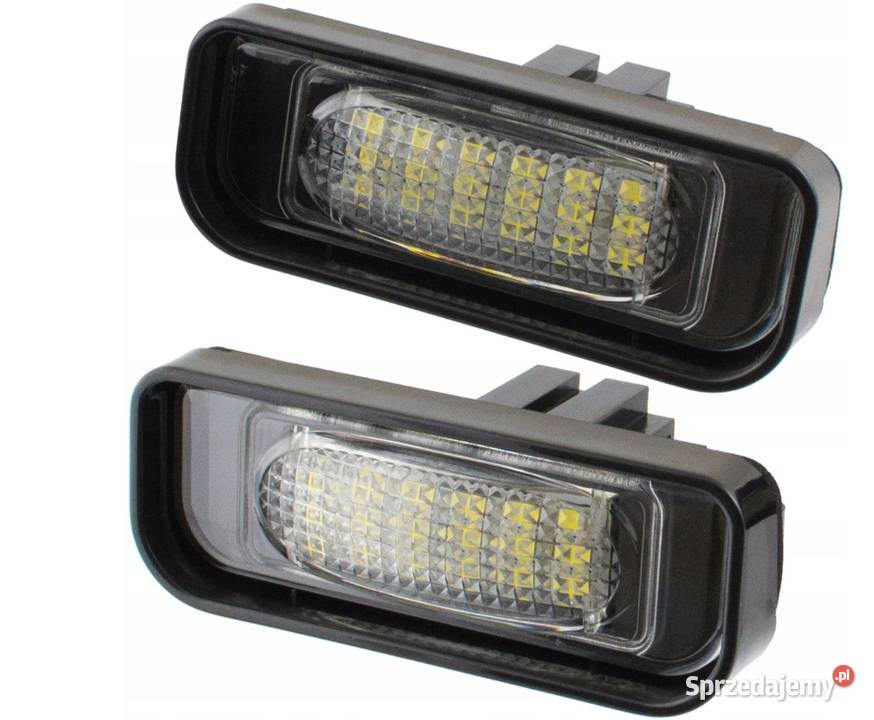 Mercedes W220 9805 Lampki tablicy rejestracyjnej łódzkie