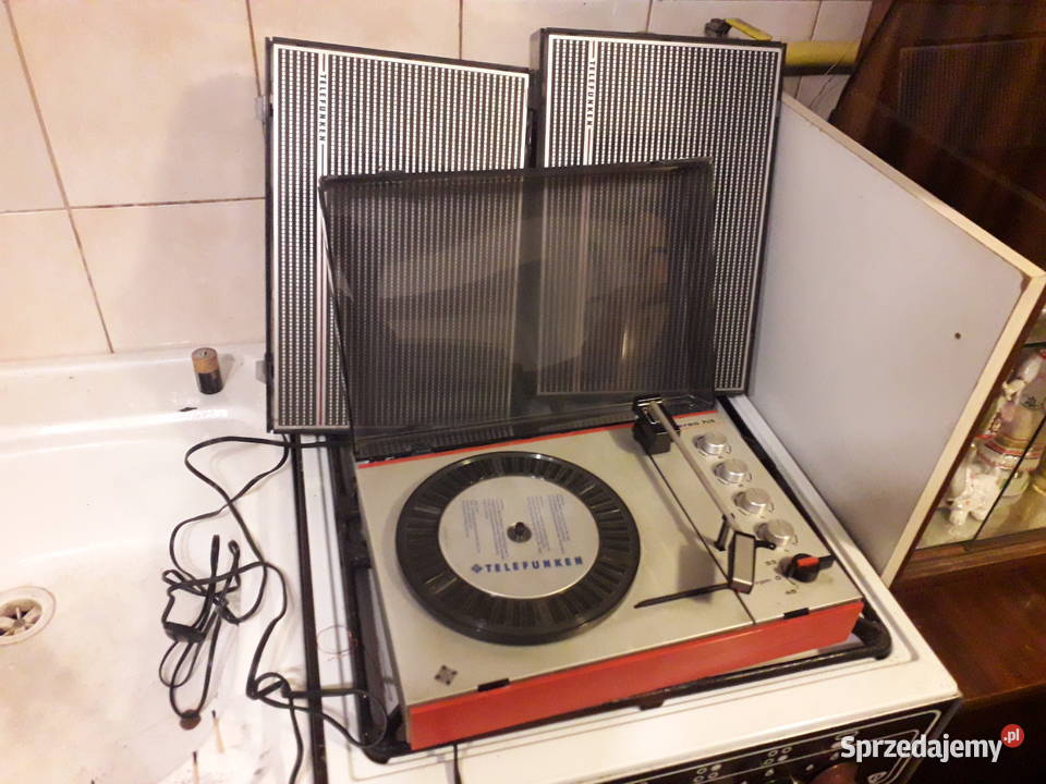 Oryginalny gramofon Telefunken Stereo Hit z