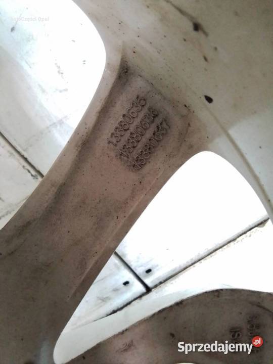 Opel Corsa E FELGI ALUMINIOWE 65JX16 IS40 R16 Opole Lubelskie sprzedam