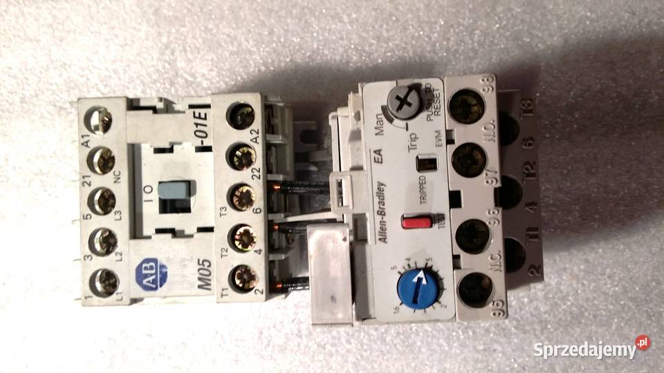156 Stycznik MO5N31 A z termikiem AllenBradley Części i akcesoria Elbląg sprzedam