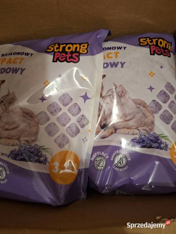 Sprzedam zestaw 6 żwirków silikonowych strong Dla kotów Opole