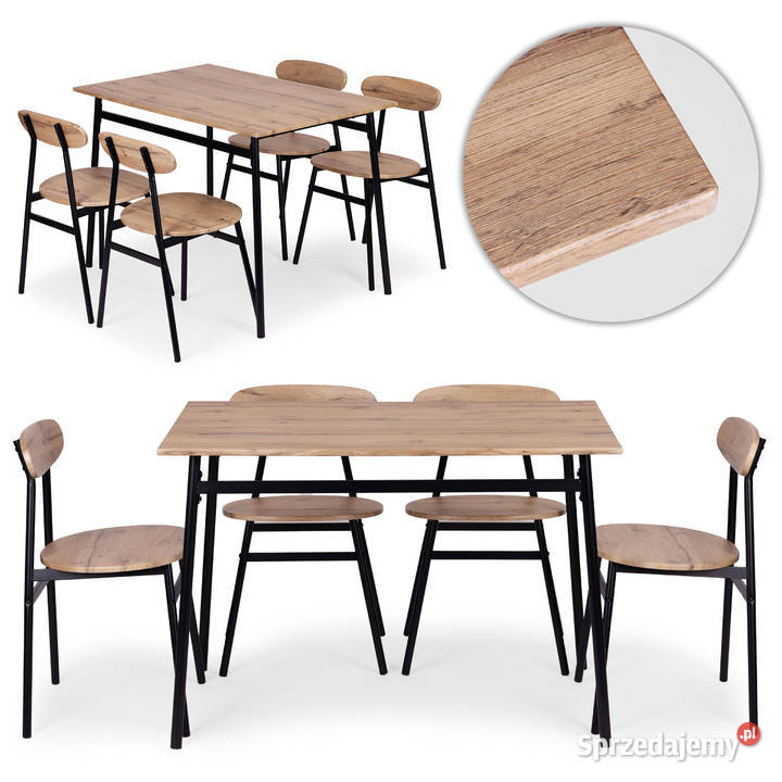 Zestaw mebli do jadalni kuchni stół 4 krzesła Smogorzów sprzedam