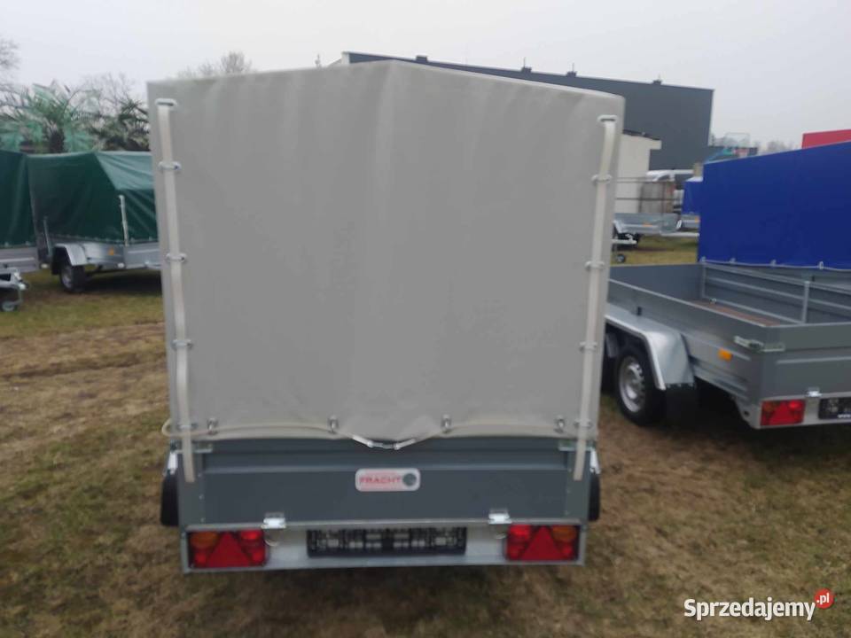 Przyczepa lekka dwuosiowa Fracht wym Lublin