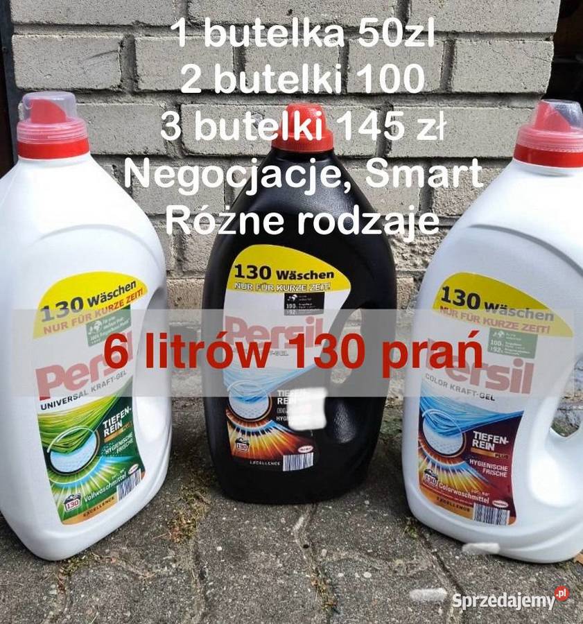 Persil żel 6l 130 prań Łódź