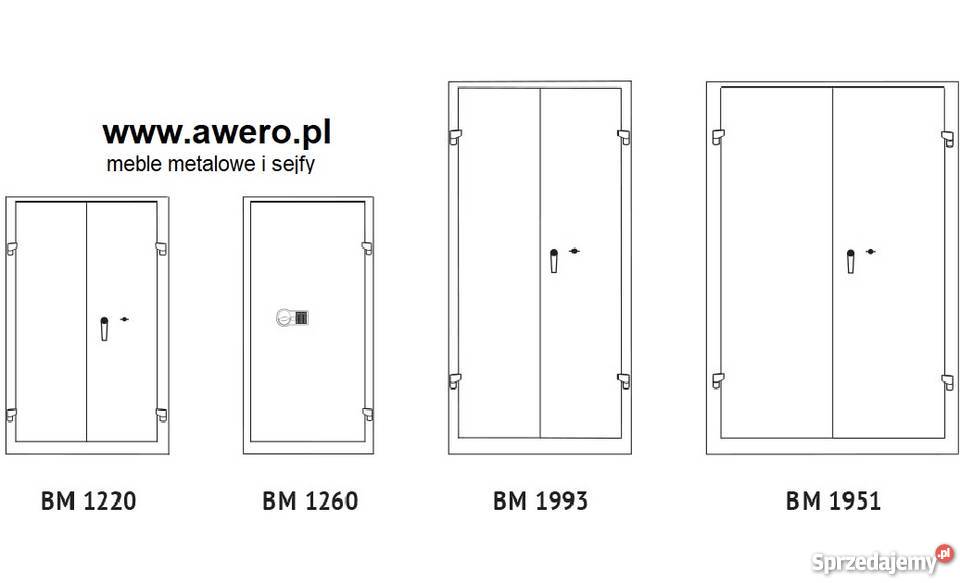 sejfy szafy Valberg BM1220 BM1260 BM1993 BM1951 Łódź