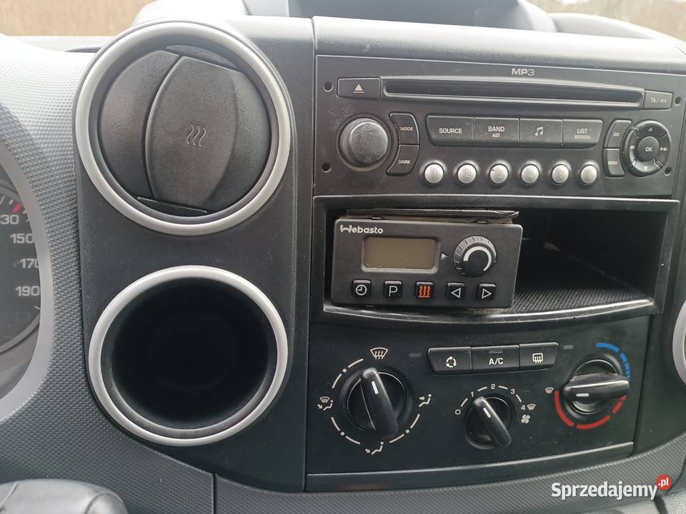 Peugeot partner 16 HDi 2010 3 miejsca Lubicz Dolny