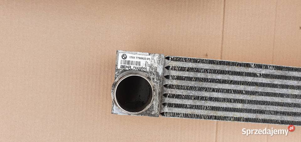 BMW E60 E61 LIFT PAS PRZEDNI CHŁODNICE KOMPLRT osobowe Trzciel