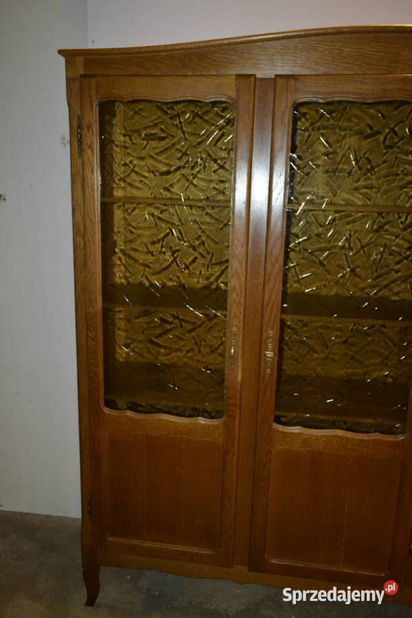 biblioteka witryna 3 drzwiowa dąb Będzin