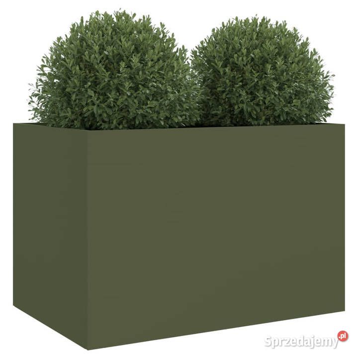 Donica oliwkowa 62x47x46 stal WM841604 Donice