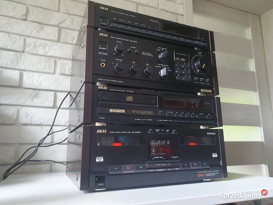 Wieża stereo AKAI AMM939 ATM739L GXM959W CDM959 Solnica