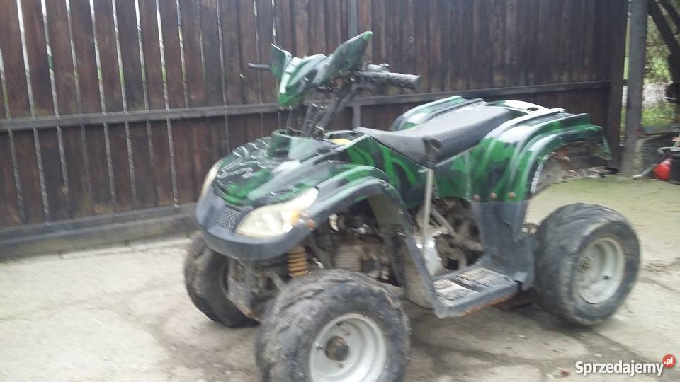 Quad 110 chińczyk do poprawk uszkodzony Kiełczów