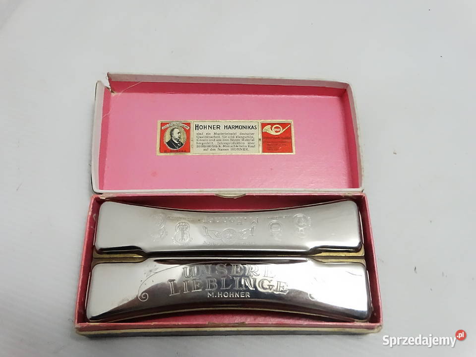 Stara Harmonijka Ustna M Hohner Unsere Lieblinge Biłgoraj