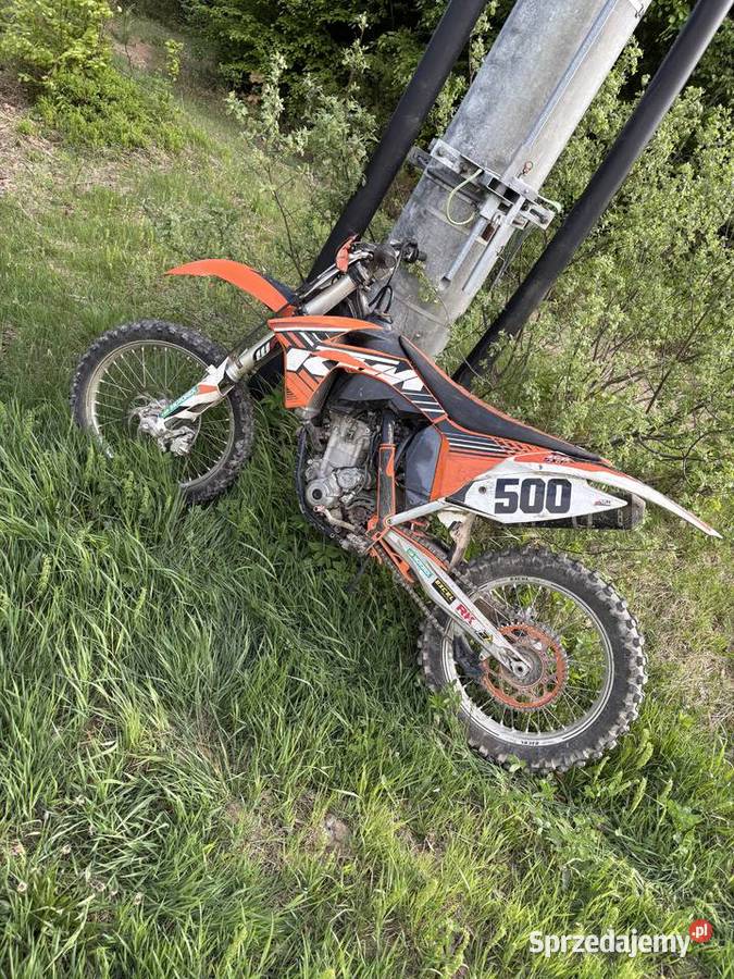 Sprzedam KTM sxf nieuszkodzony pomorskie Sierakowice