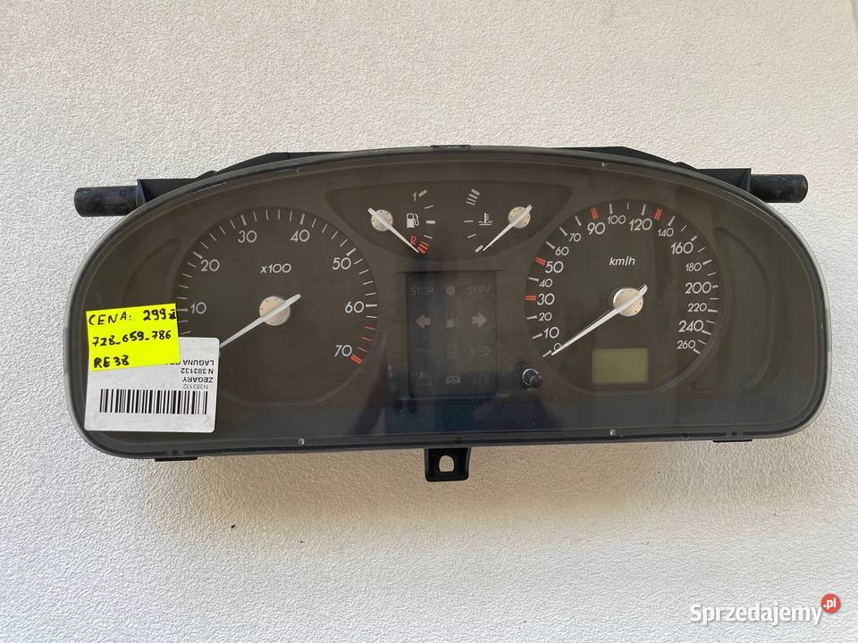 LICZNIK ZEGARY RENAULT LAGUNA II 8200218861 Warszawa