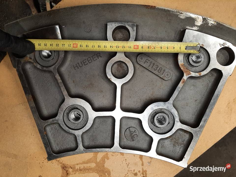 Komplet segmentów do rafinera HUEBER FI13810 Łąg-Kolonia