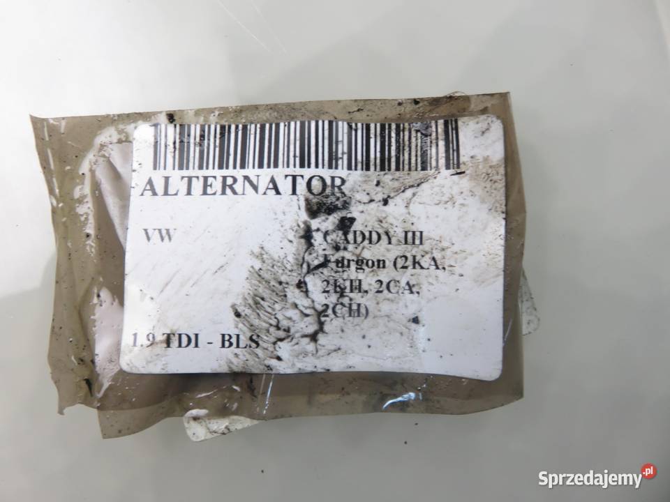 ALTERNATOR VW CADDY III 19 TDI BLS 06F903023D małopolskie