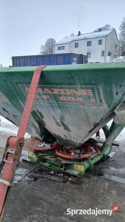 ROZSIEWACZ 600L AMAZONE ZAF604R do nawozu Rauch Przymiłowice