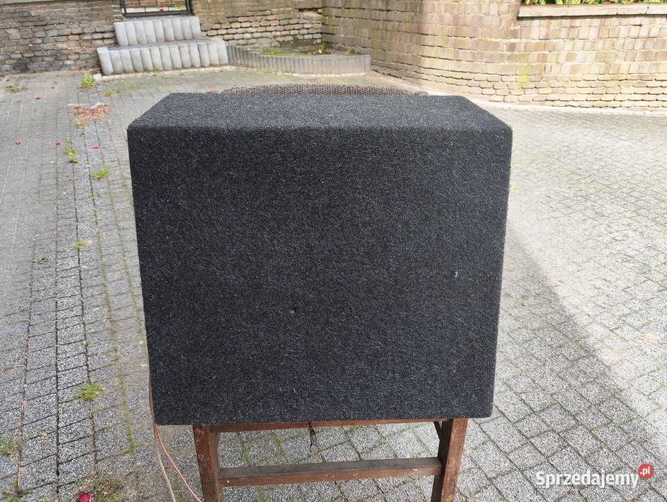 Skrzynia bassowa basowa tuba subwoofer Lanzar 12 Niegowonice