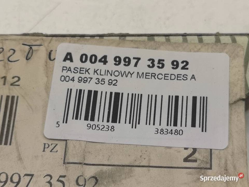 PASEK KLINOWY MERCEDES 190 W201 19821993 NOWY Łączniki stabilizatorów sprzedam