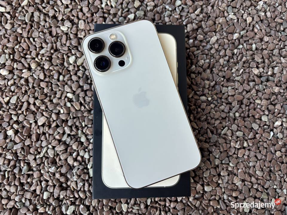 iPhone 13 PRO 128GB złoty stan idealny Łódź