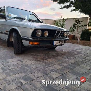 BMW 520i E28 Sedan nieuszkodzony Głusk