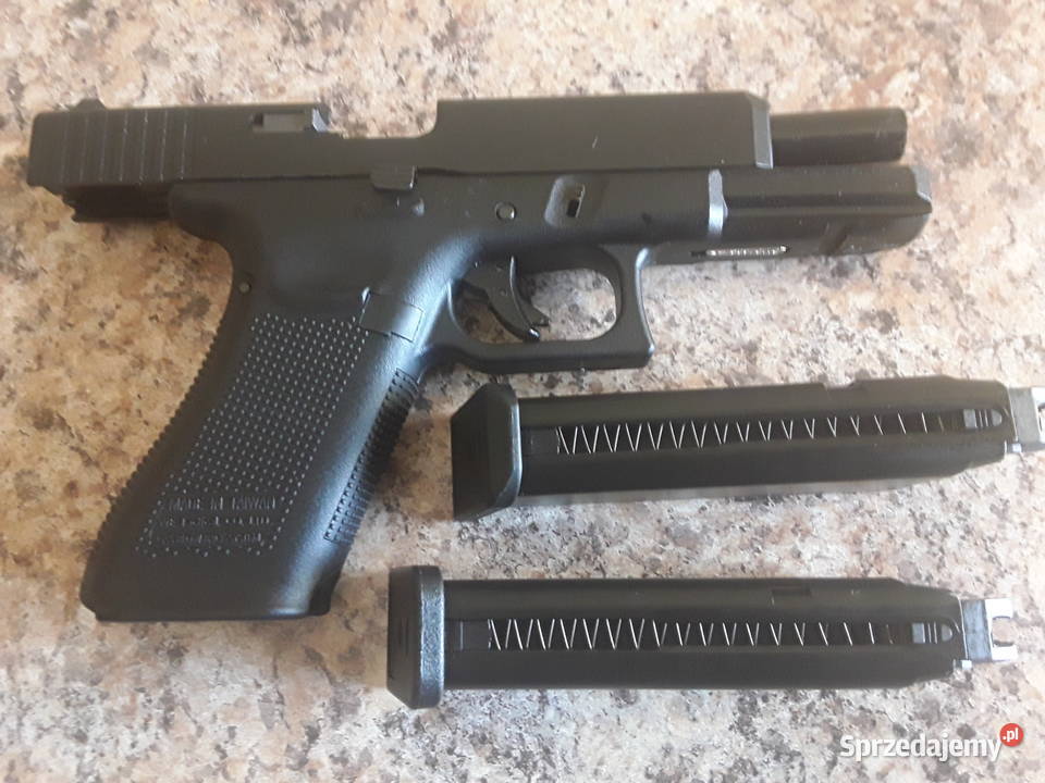 Replika asg WE Glock G 17 gen5 green gaz Terespol