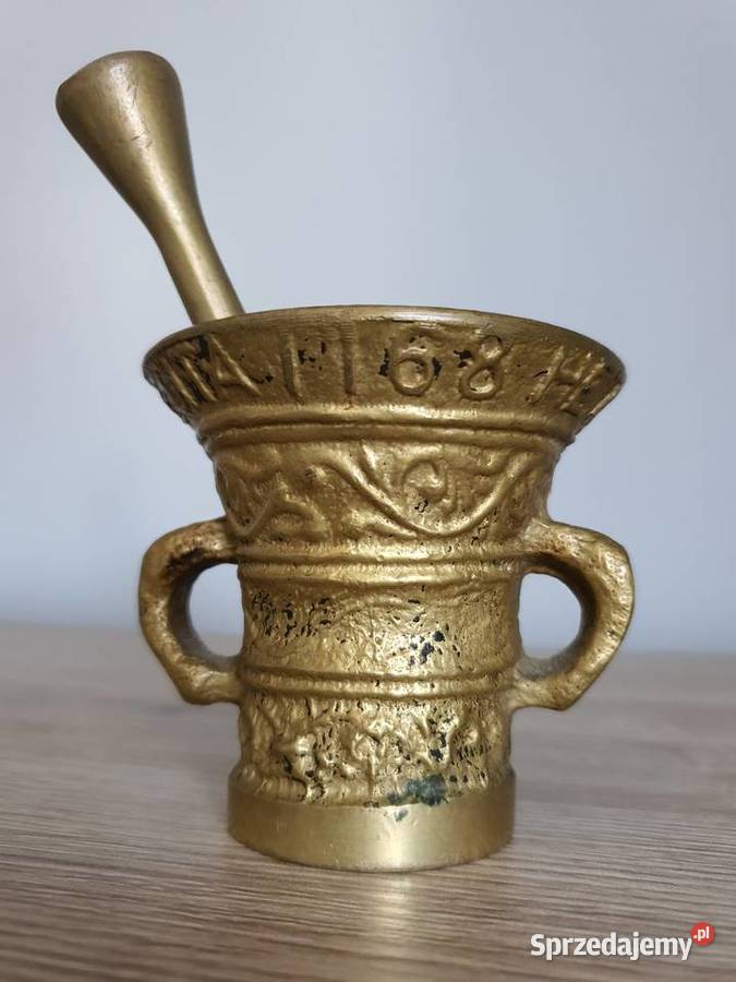 Moździerz mosiężny Nowa Sól