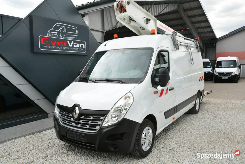Renault Master master dźwig 23 Podnośnik koszowy manualna mazowieckie