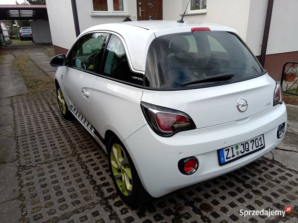 Opel Adam slim navi ledy klimatronic full Rok produkcji 2013 dolnośląskie Bogatynia sprzedam