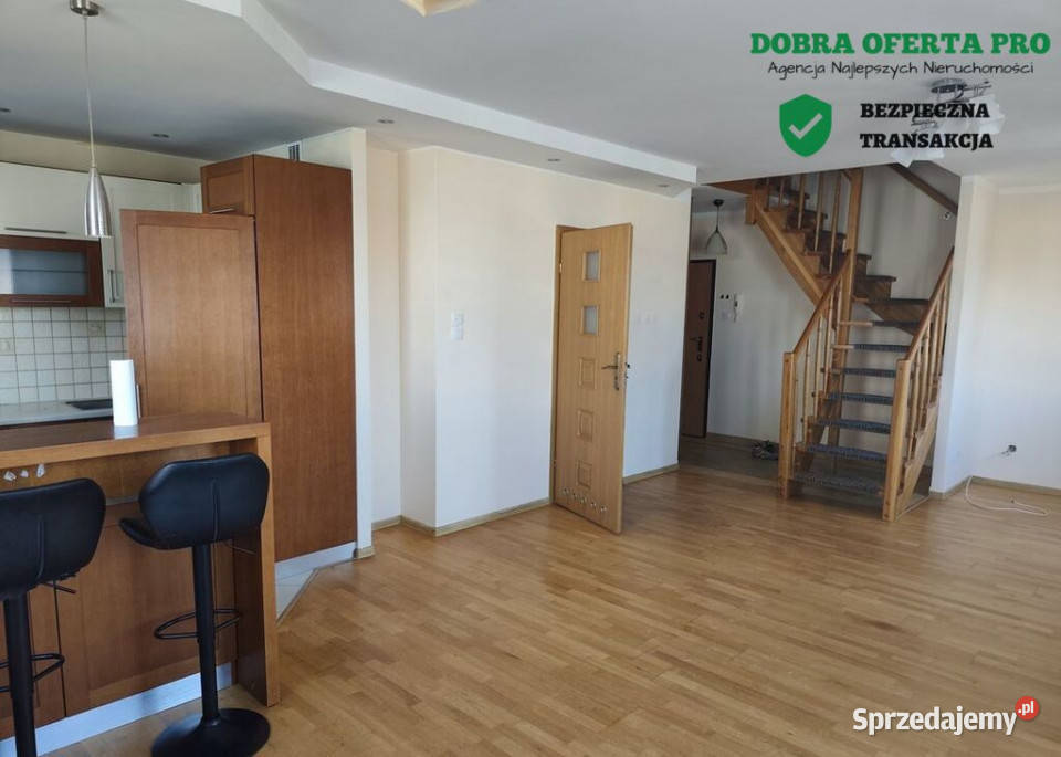 Dwupoziomowe 74 m 3 pokoje Orunia Górna Gdańsk
