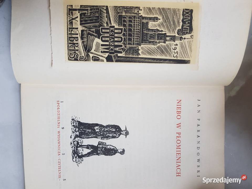 Niebo w płomieniach Jan Parandowski 1955