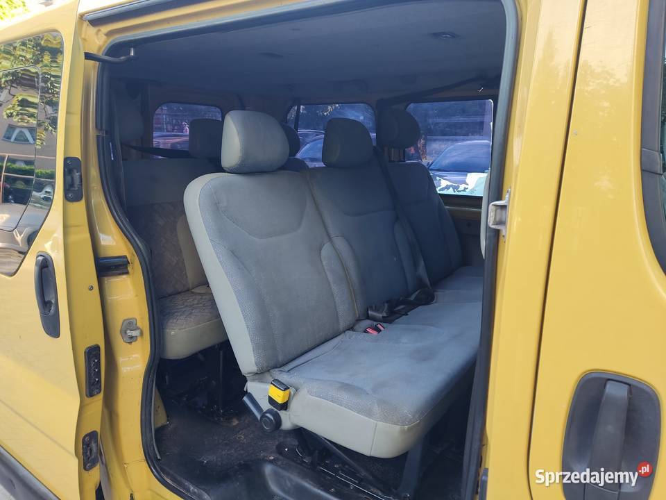 Vivaro 9 osobowy r2003p19d bez dpf prosty silnik centralny zamek warmińsko-mazurskie Elbląg