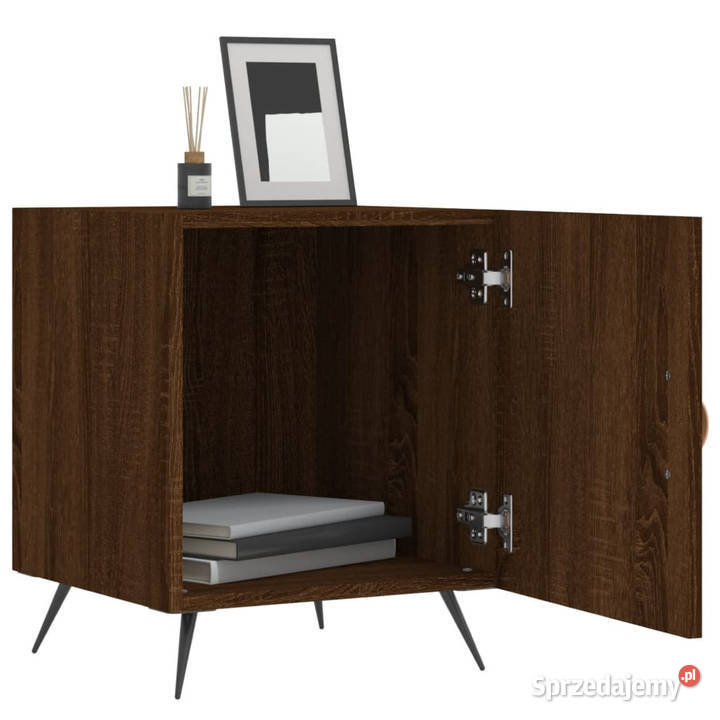 Szafki nocne 2 brązowy dąb 40x40x50 WM827515 Warszawa sprzedam