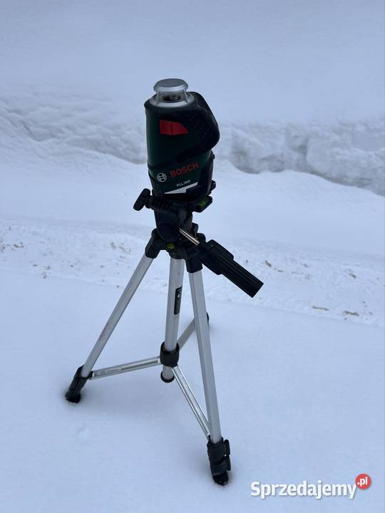 Laser krzyżowy Bosch z oryginalnym statywem