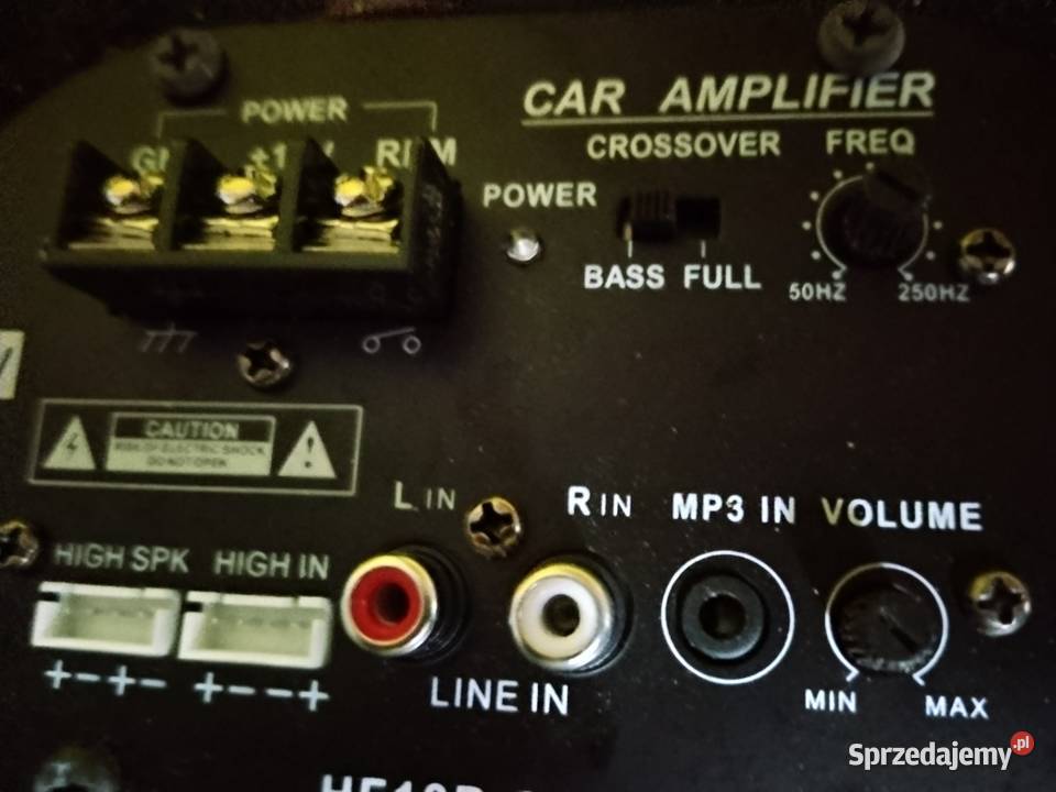 Aktywna Tuba Basowa 300 mm  Głośniki