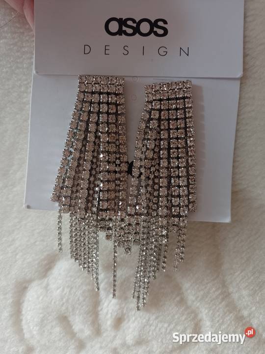 ASOS Bogato zdobione kolczyki wieczorowe z małopolskie Kraków