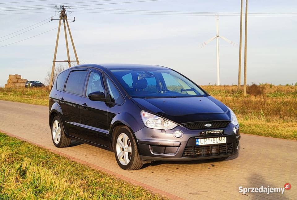 Ford S 20 tdci 7 osobowy full elektryczne lusterka Rypin