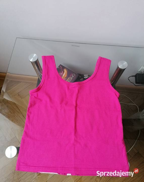 NOWY DAMSKI RÓŻOWY TOP R UNIWERSALNY Łódź