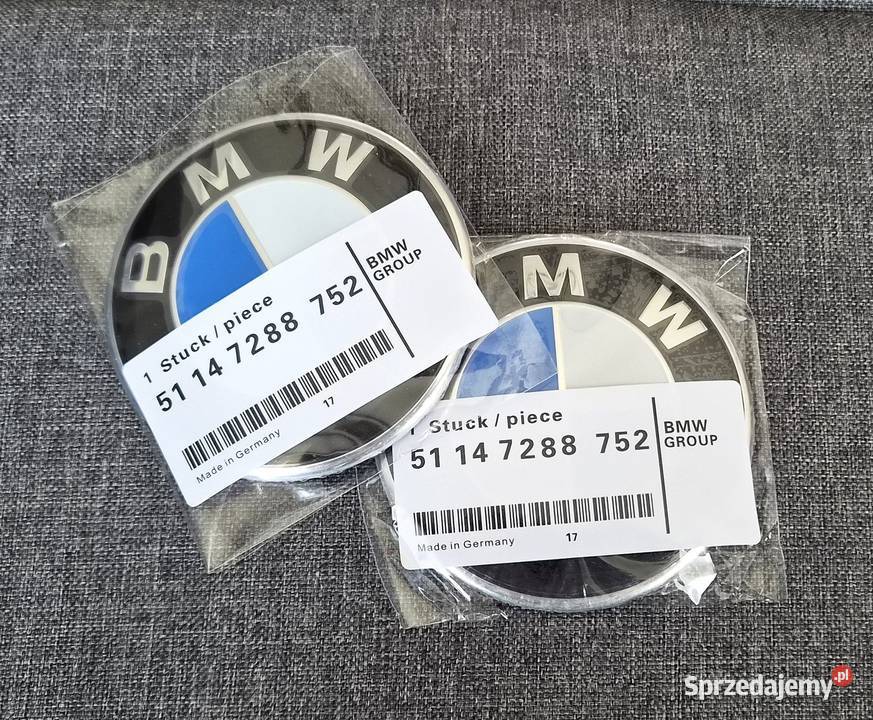 Emblemat logo znaczek BMW 82mm 3 PIN Super mazowieckie Kobyłka sprzedam