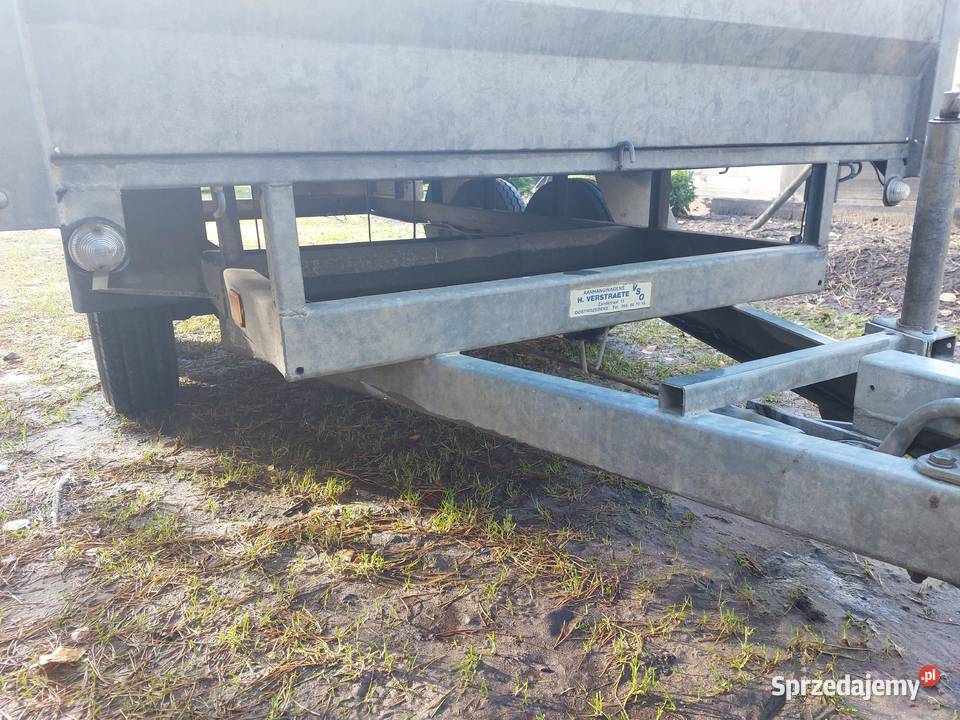 Przyczepka samochodowa dwuosiowa 2 tony