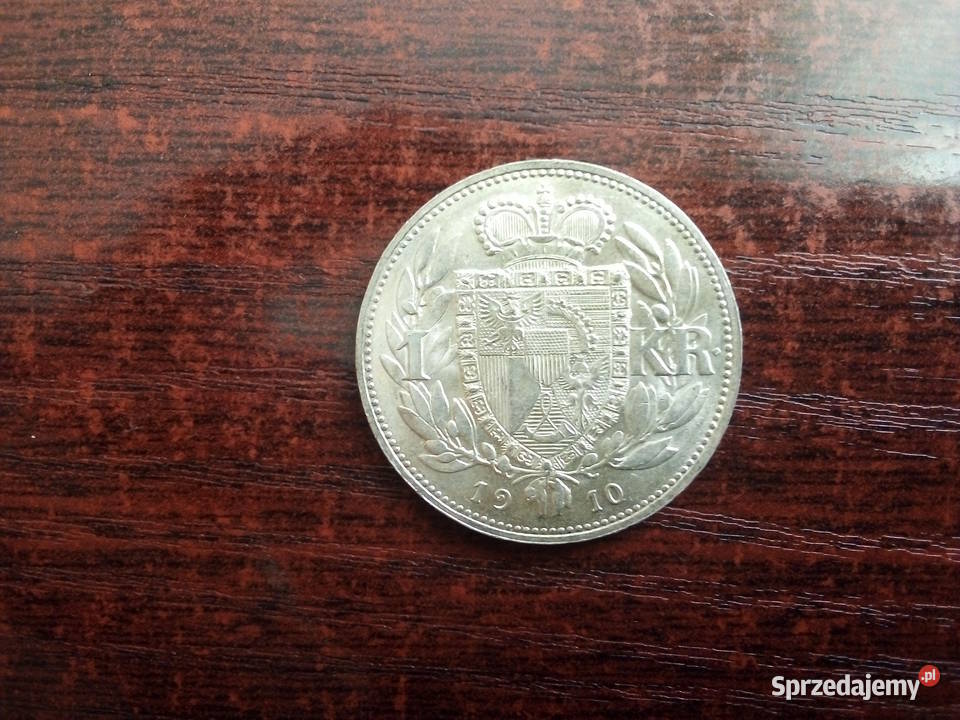 Moneta 1 korona Liechtenstein 1910